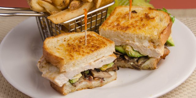 Chicken Avocado Delight Sandwich
