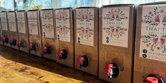 Thai Milk Tea Dispenser