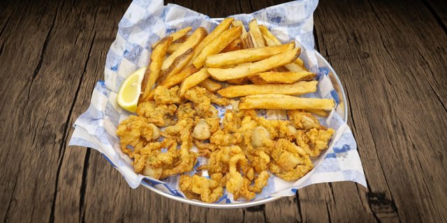 Whole Belly Clams Basket
