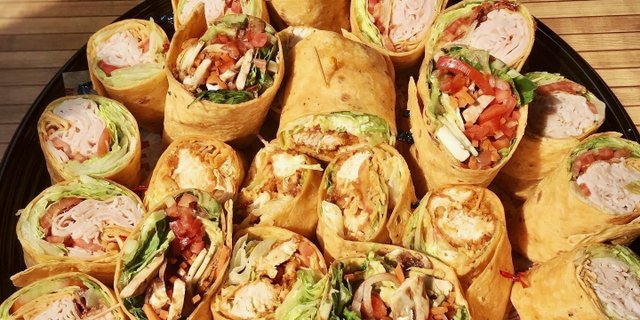 Turkey Wrap Platter