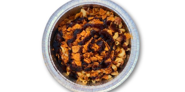 E-K-Y [Bacon, Bourbon, & Grippo's] Mac N Cheese Loaded Big Bowl