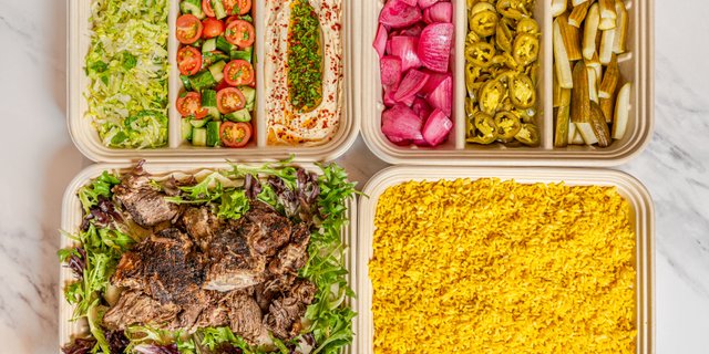 Slow Roasted Lamb Combo Platter