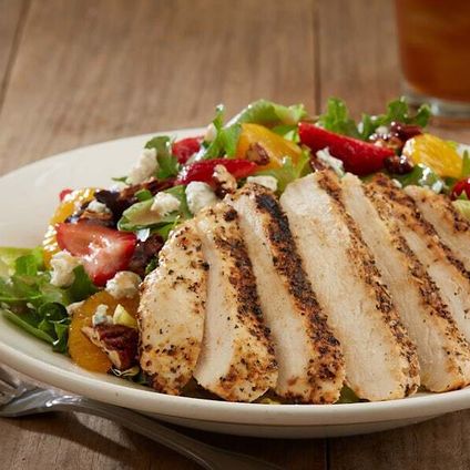 Individually Packaged Enlightened Strawberry Fields Salad w/ Chicken
