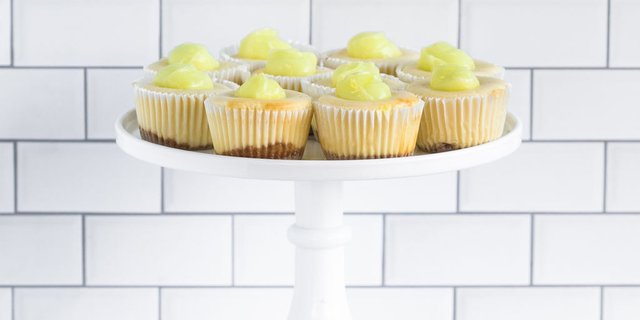 Key Lime Mini Cheesecakes
