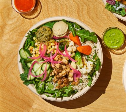 Grilled Chicken & Vegetables Bowl