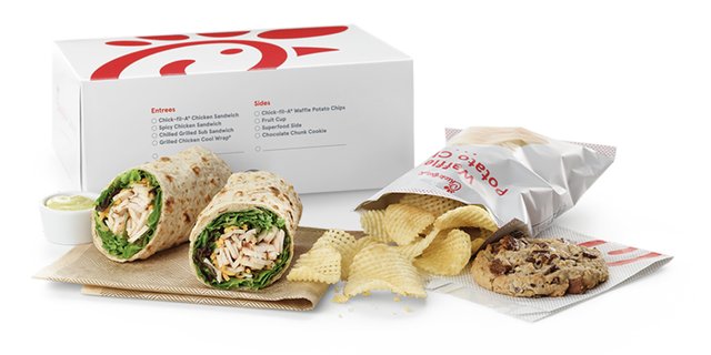 Grilled Chicken Cool Wrap Packaged Meal