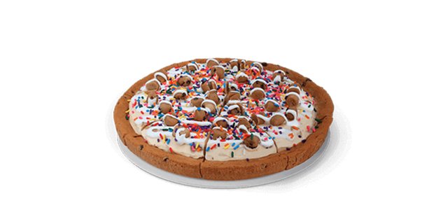 Chocolate Cookie Dough Polar Pizza