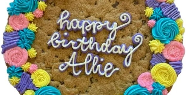 Gluten-Free Mixed Border Cookie Cake