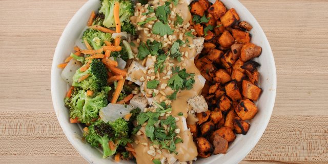 Thai Coconut Chicken Bowl