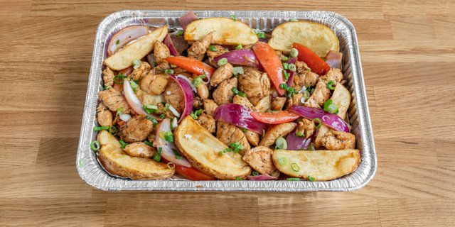 Saltado de Pollo