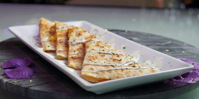 Grilled Veggie Quesadilla