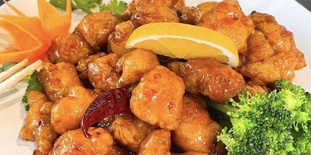 Orange Chicken Tray