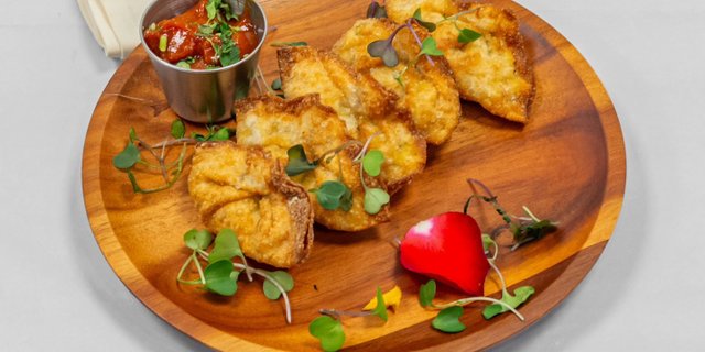 Paneer Desi Wontons