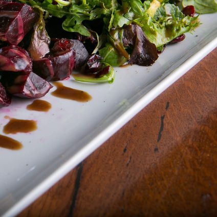 Honey Roasted Beet & Arugula Salad