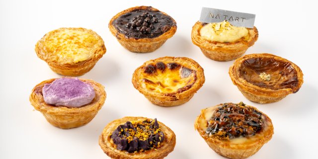 20 Pcs Original Portuguese Egg Tarts Tray