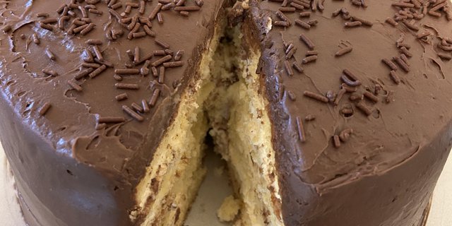 Boston Cream Cake