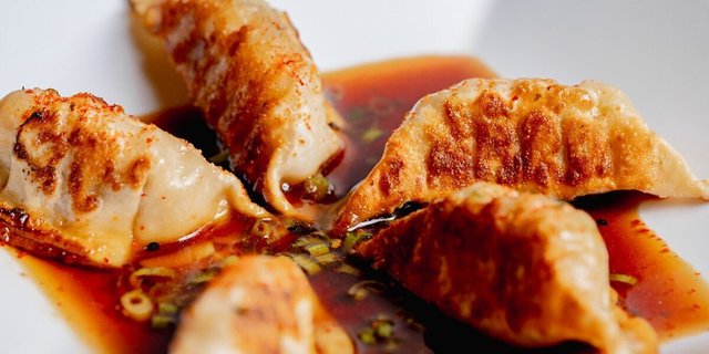Pork Gyozas
