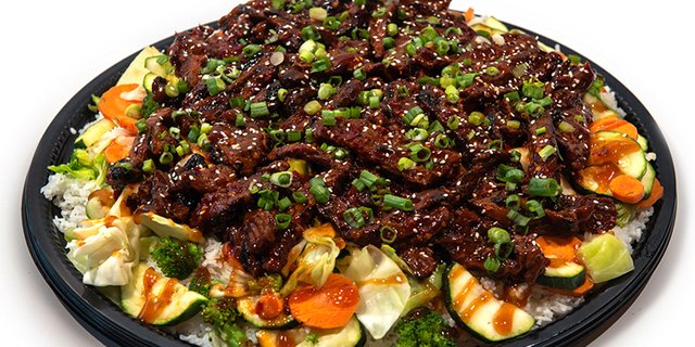 Spicy Korean Steak Platter
