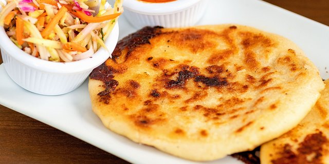 Scratch Kitchen Pupusa Breakfast Platter