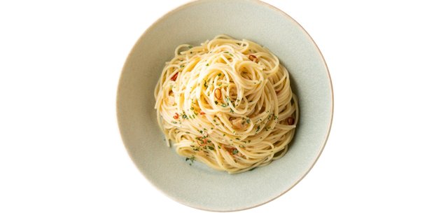 Pasta w/ Garlic Oil