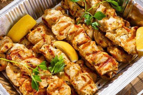 Chicken Kalamaki Skewer