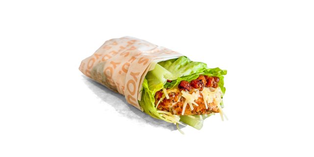 Roasted Chicken Caesar Breadless Sandwich