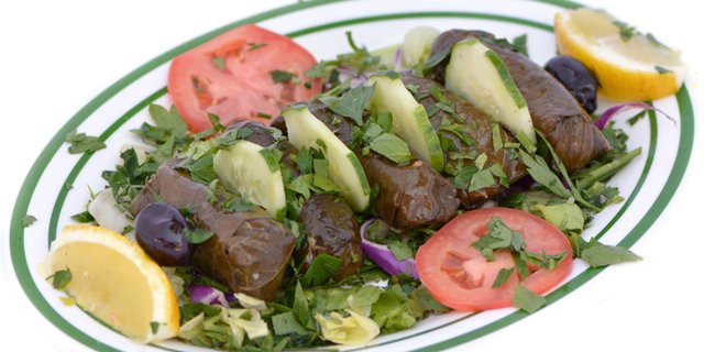 Stuffed Grape Leaves