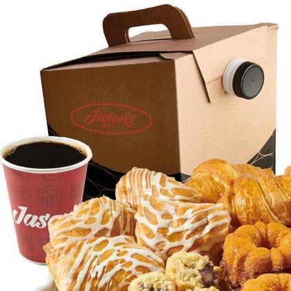 Continental Bakery Tray w/ Coffee