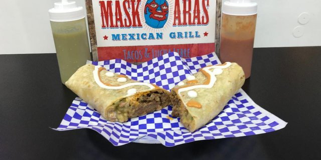 Giant Steak Burrito
