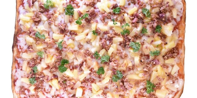 Bacon Pineapple Square 18" Pizza