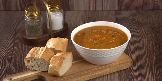 Fire-Roasted Vegetable Soup