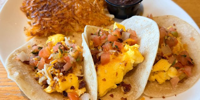 Build Your Own Breakfast Taco Bar