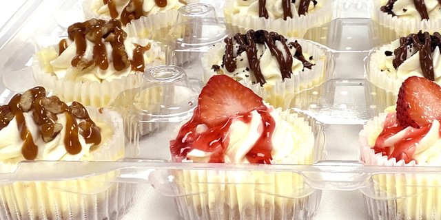 Assorted Mini Cheesecakes