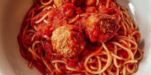 Spaghetti & Meatballs Tray