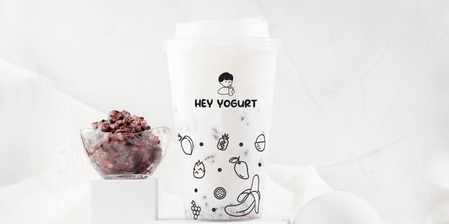 Purple Rice Yogurt Smoothie