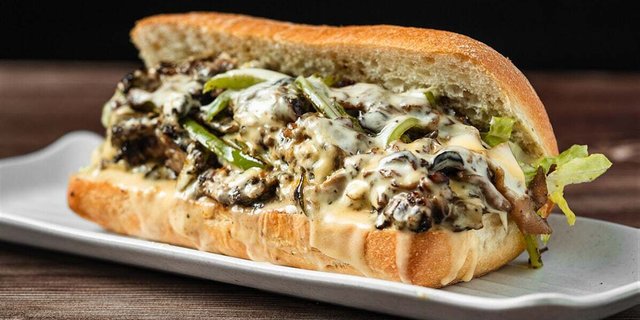 Beef Philly Steak & Cheese