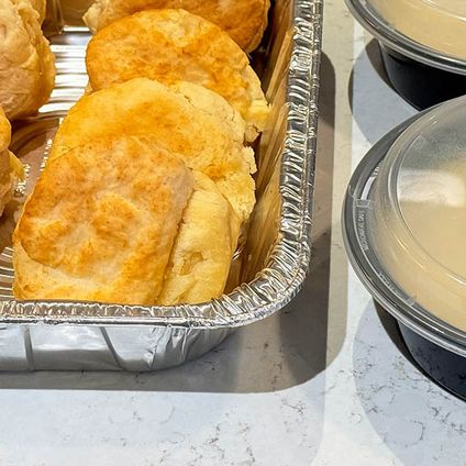 Award-Winning Buttermilk Biscuit & Sage Sausage Gravy