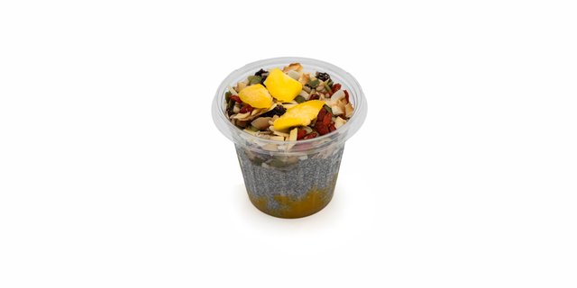 Mango Coconut Chia Parfait