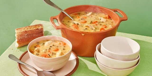 Cream of Chicken & Wild Rice Soup