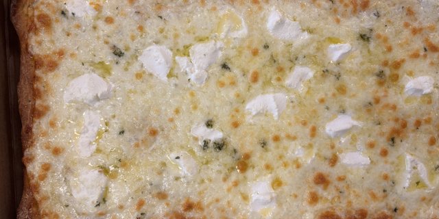 Square Bianca Pizza