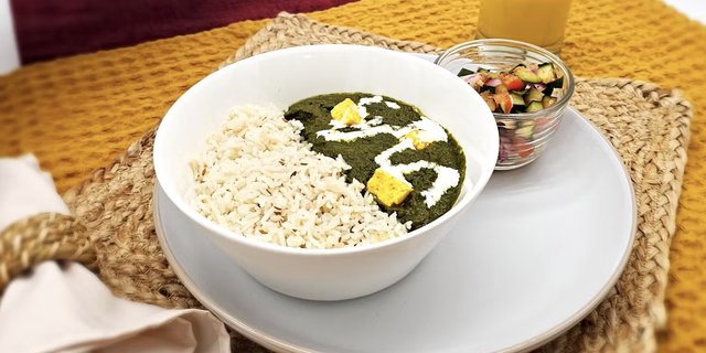 Palak Paneer Bowl