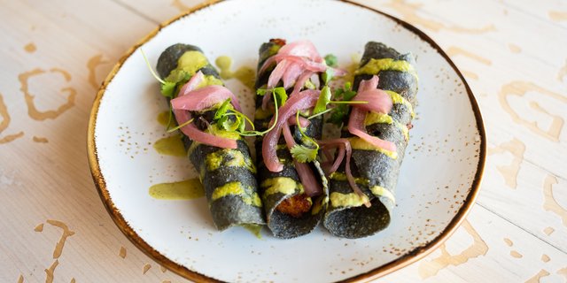 Sweet Potato Taquitos