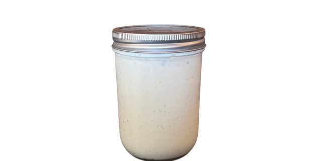 Bleu Cheese Dressing Jar