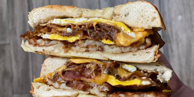 Meat, Egg & Cheese Sandwich