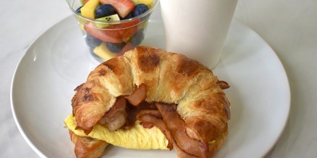 Boxed Breakfast Croissant Combo