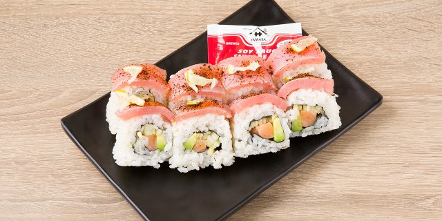 Smokey Dragon Roll