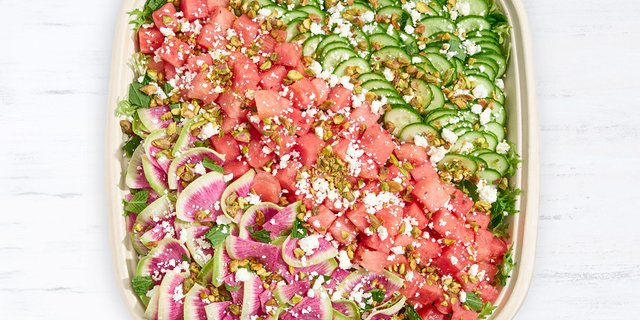 Watermelon Mint Salad