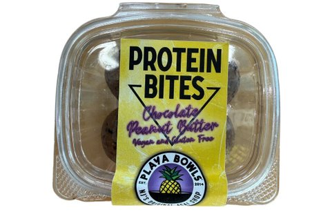 Gluten-Free & Vegan Chocolate Peanut Butter Protein Bites