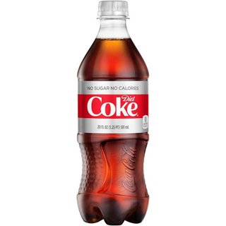 20oz BOTTLED DIET COKE