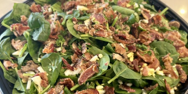 Spinach Salad Tray